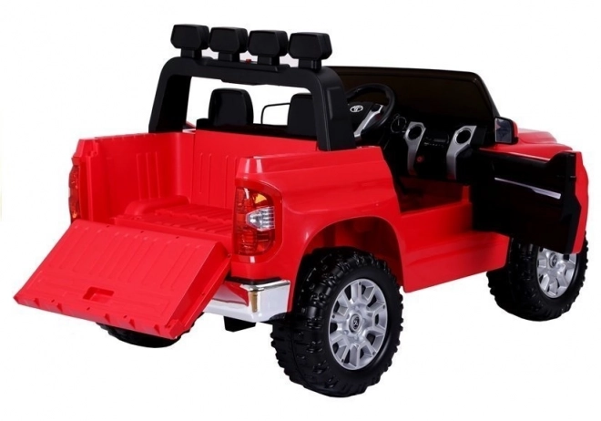 Auto elettrico per bambini Toyota Tundra rossa