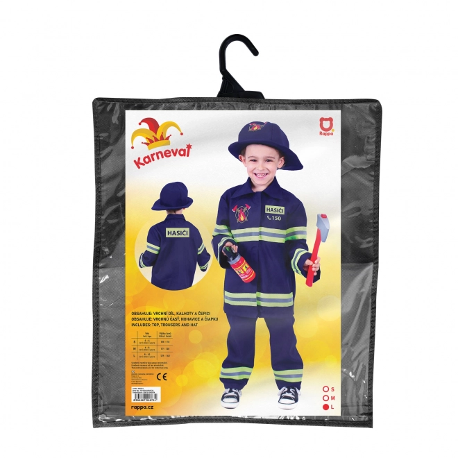 Costume da pompiere per bambini - stampa ceca