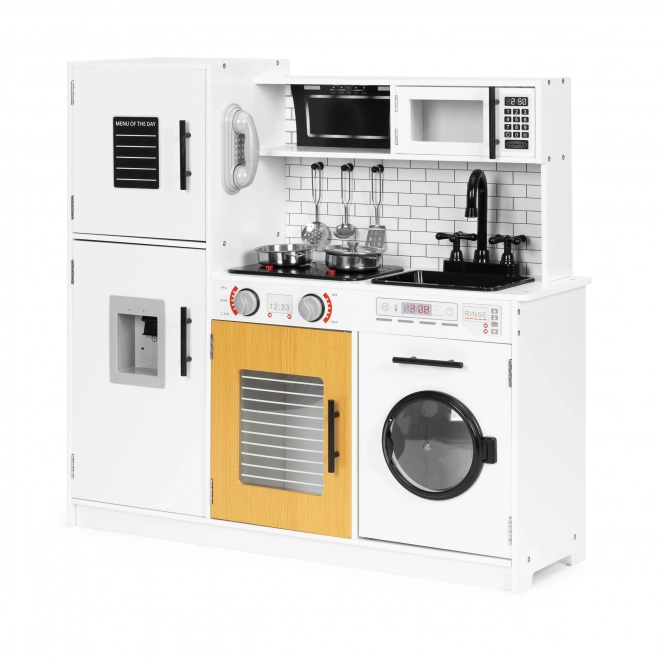 Grande cucina in legno per bambini con suoni e luci di ECOTOYS