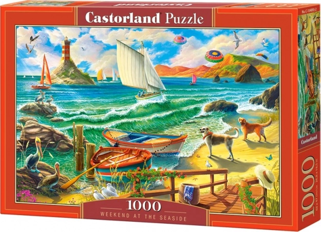 Puzzle 1000 pezzi Weekend al mare