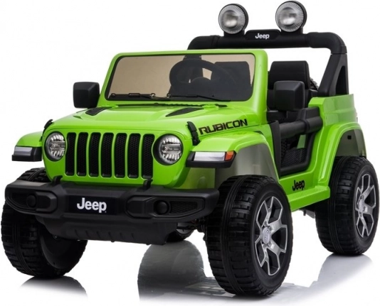 Auto a batteria Jeep Rubicon 4x4 verde