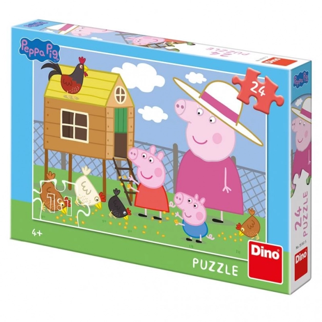 Puzzle Peppa Pig 24 pezzi