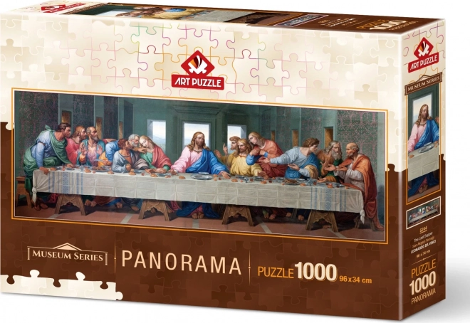 Puzzle panoramico Museo: L'Ultima Cena 1000 pezzi