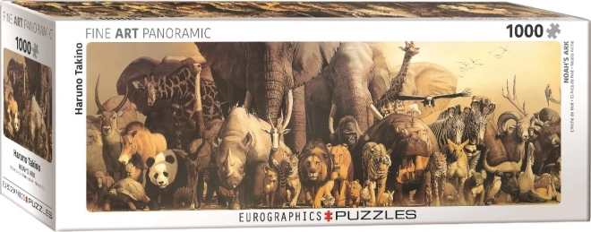 Puzzle panoramico Arca di Noè 1000 pezzi