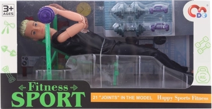 Bambolina Fitness con Accessori