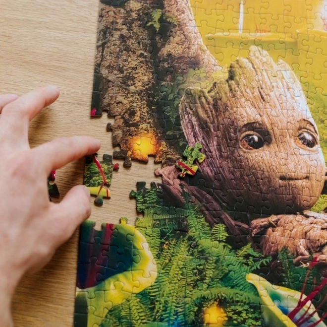 Puzzle 1000 pezzi Premium Plus Groot Marvel