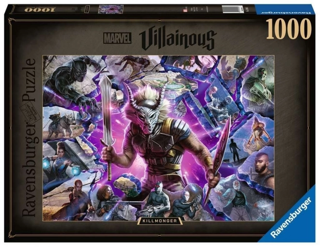 Puzzle Ravensburger Villainous: Killmonger 1000 pezzi