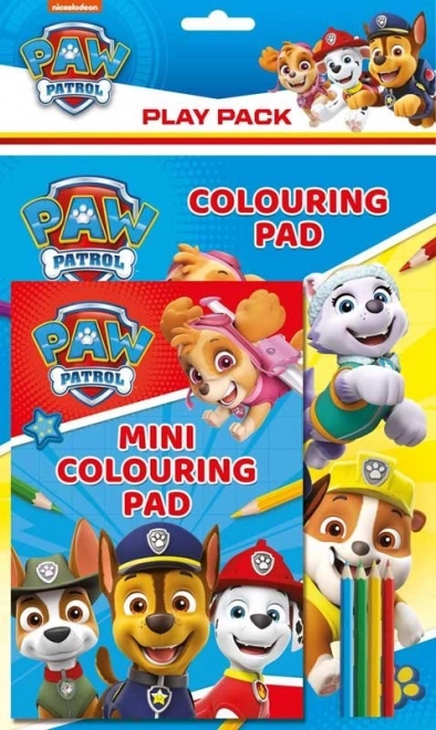 Libro da Colorare Paw Patrol 2 in 1