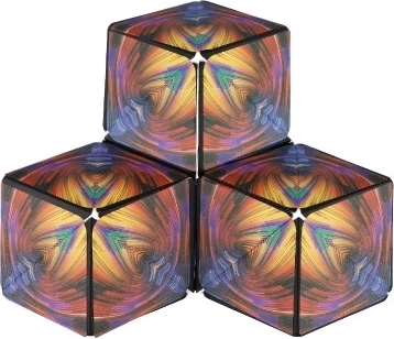 Cubo arcobaleno magnetico rompicapo