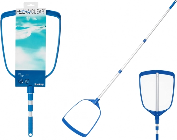 Bestway retino per la pulizia della piscina con asta telescopica