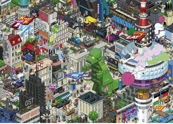 Puzzle Pixorama: Caccia a Berlino 1000 pezzi