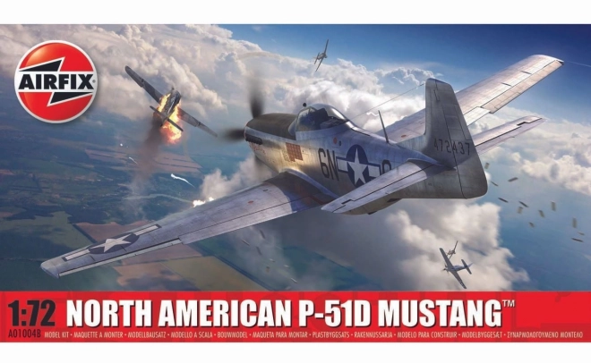 Modello Da Montare North American P-51D Mustang Scala 1:72