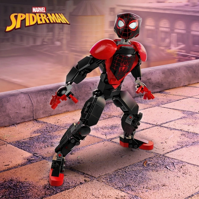 Figura LEGO Marvel Spiderman di Miles Morales