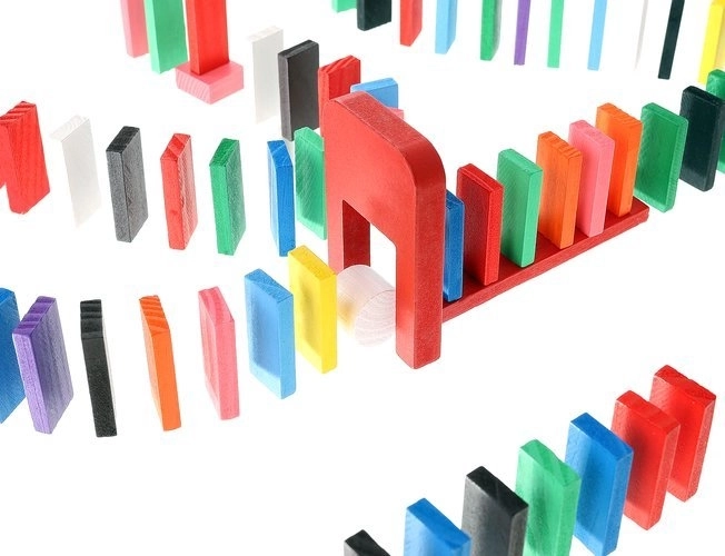 Set Domino in Legno per Bambini