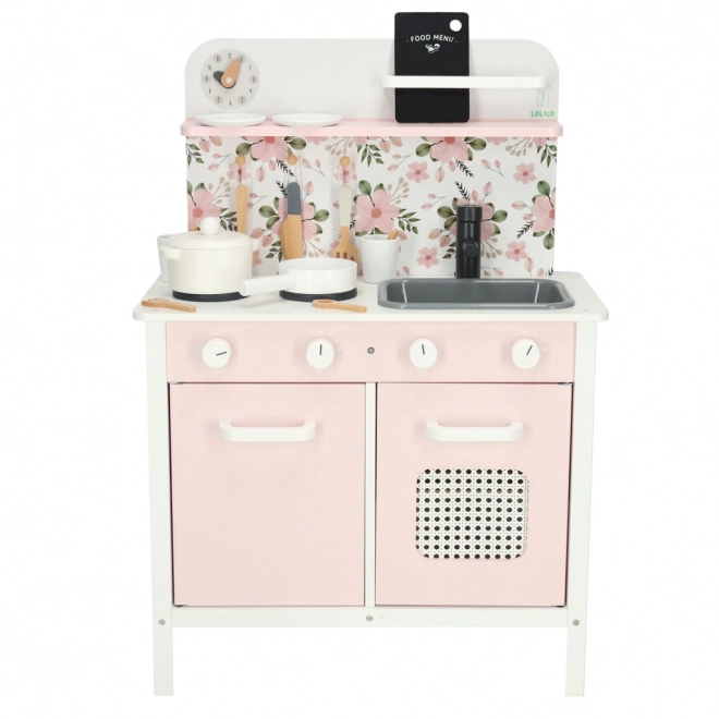 Cucina per bambini Lulilo Flora rosa