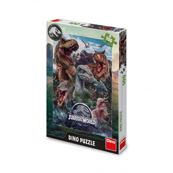 Puzzle Jurassic World 500 pezzi