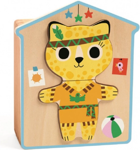 Puzzle Gatti Allegri di Djeco