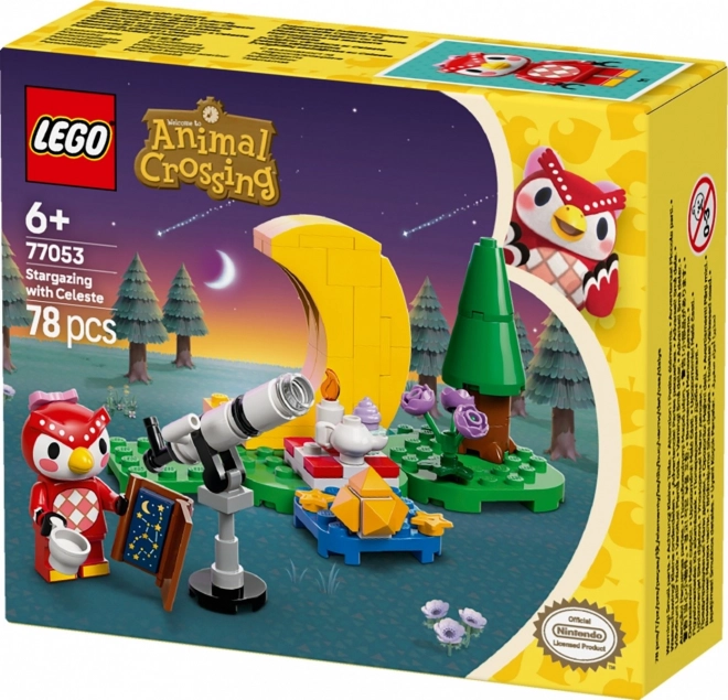 Osservazione delle stelle con Celeste Lego Animal Crossing