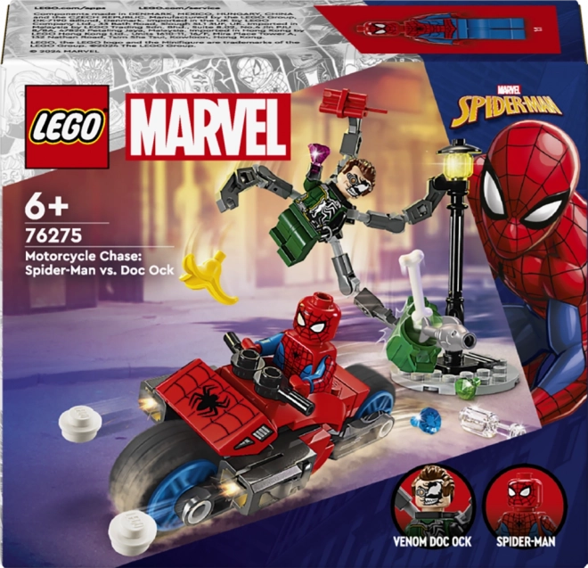 Inseguimento in Moto Spider-Man vs. Doc Ock LEGO Marvel