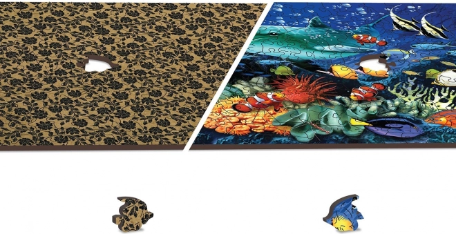 Puzzle bifacciale 2in1 per il doppio del divertimento