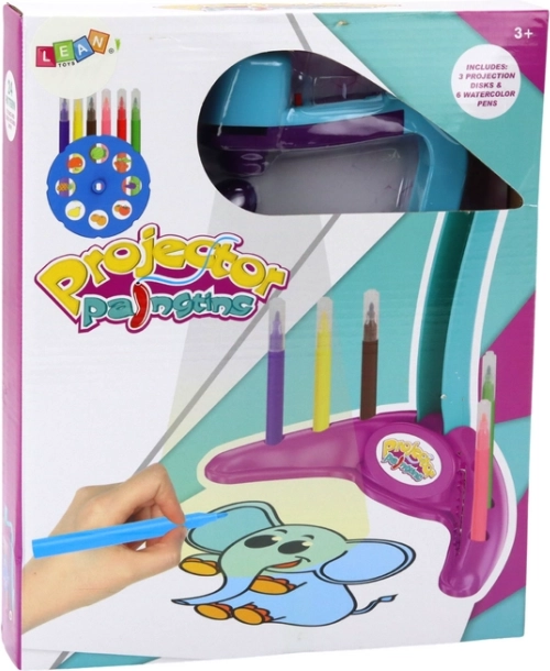 Proiettore creativo per i primi disegni