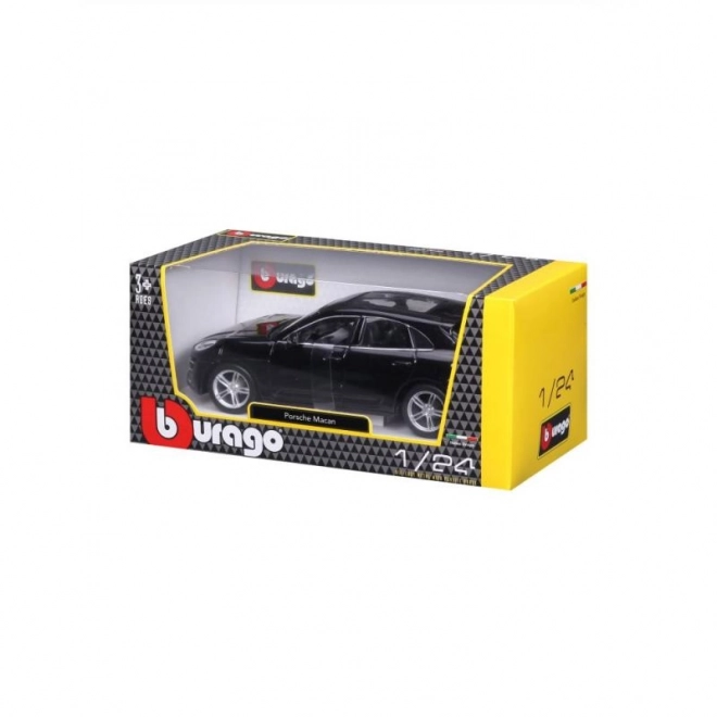 Porsche Macan Nero in Scala 1:24 di Bburago