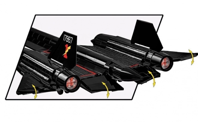 Aereo Lockheed SR-71 Set di costruzione COBI