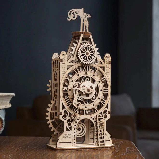 Puzzle meccanico in legno Torre dell'Orologio