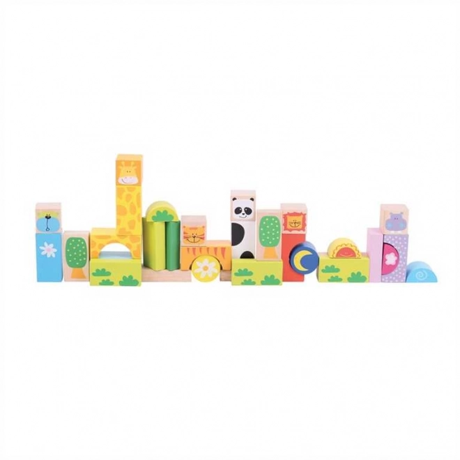 Blocchi di Safari Bigjigs per Bambini