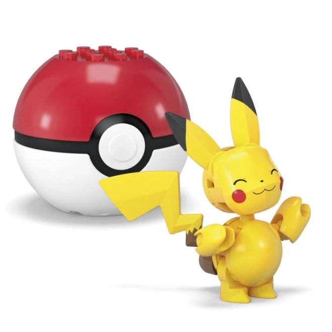 Megablok Pokémon Pokéball con Pikachu e Zubat