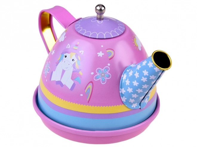 Set da tè colorato per bambini