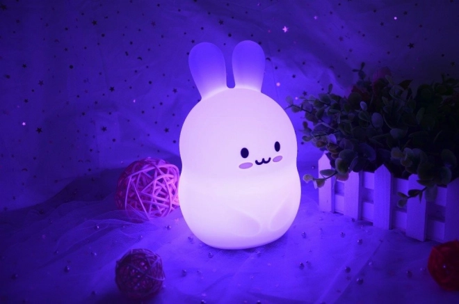 Lampada da notte in silicone a forma di gufo