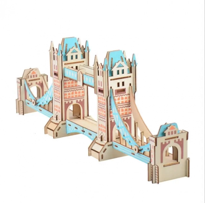 Puzzle 3D in legno Tower Bridge