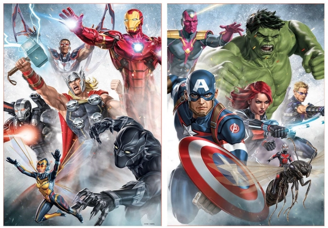 Puzzle Educa Avengers 2x500 pezzi
