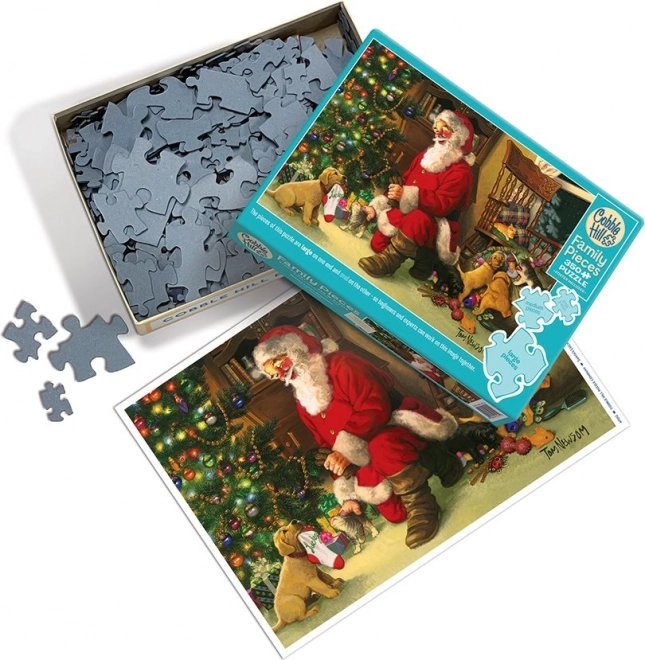 Puzzle famiglia Babbo Natale 350 pezzi