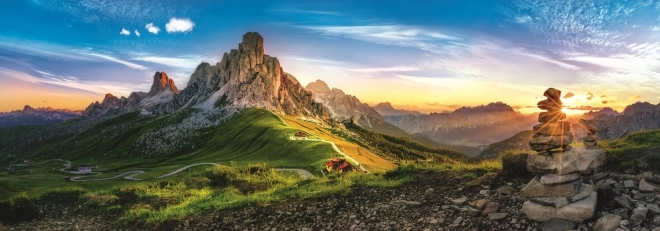 Puzzle panoramico Passo di Giau Dolomiti 1000 pezzi