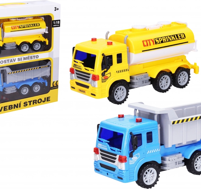 Camion e Segnali Stradali Giocattolo 25 cm