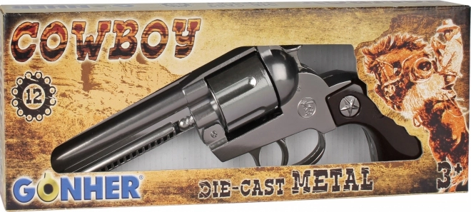 Revolver da cowboy in metallo Gonher