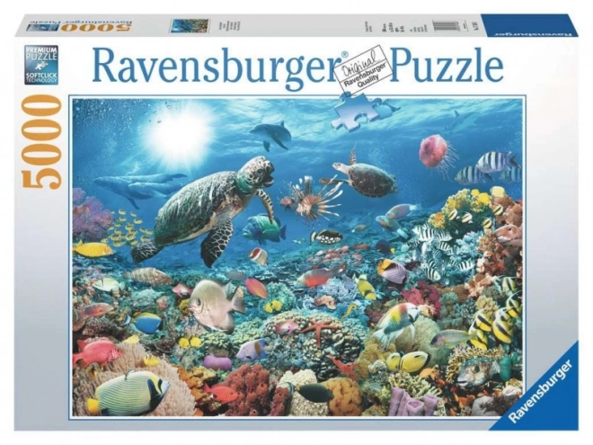 Puzzle Ravensburger abisso oceanico 5000 pezzi