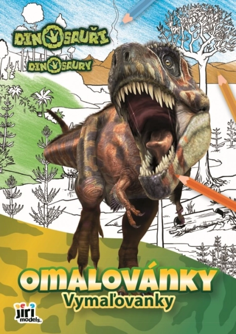 Libretto da colorare dinosauri