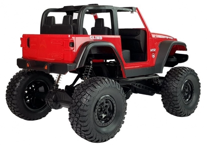 Jeep fuoristrada telecomandato rosso