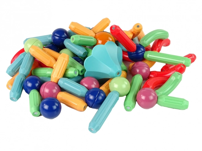 Blocchi magnetici da costruzione in plastica