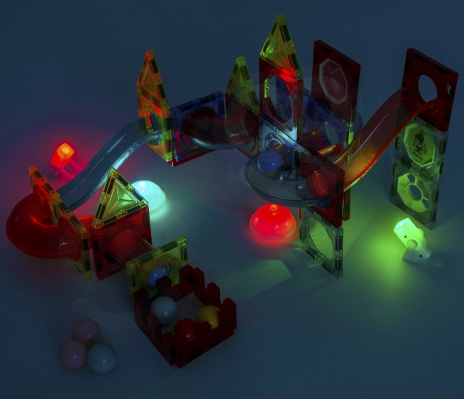 Costruzioni Magnetiche Luminescenti 75 Pezzi