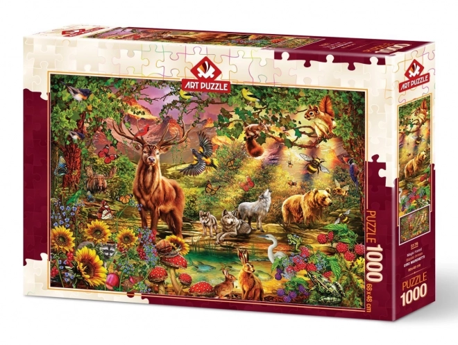 Puzzle Magico del Bosco 1000 Pezzi