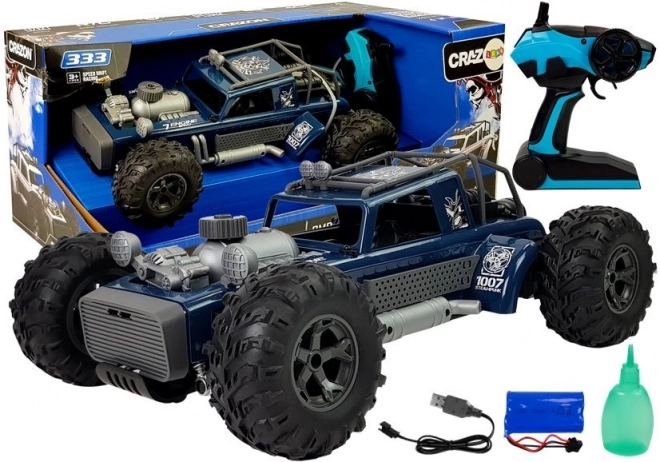 Auto buggy telecomandata 1:12 blu