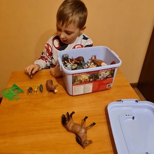 Set di figurine animali - Animali selvatici, domestici e safari