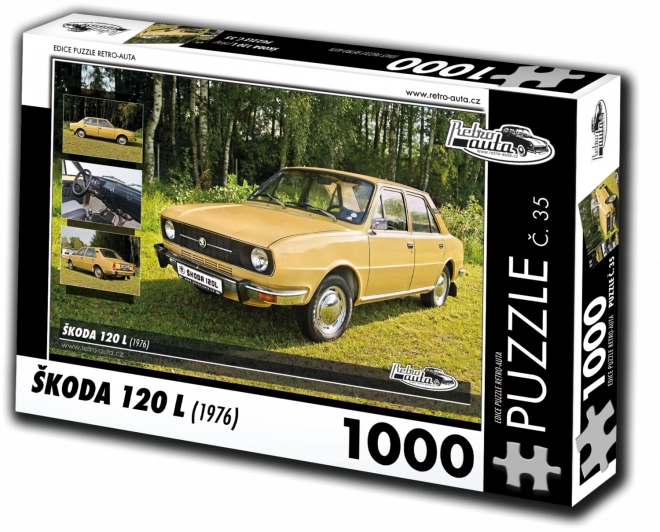 Puzzle RETRO-AUTO Škoda 120L 1000 pezzi