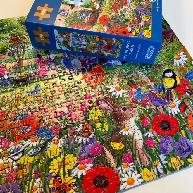 Puzzle Giardino Fiori Selvatici 500 Pezzi