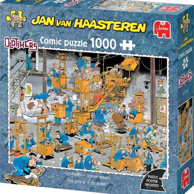 Puzzle JUMBO: Oldtimery - Avanti! 1000 pezzi