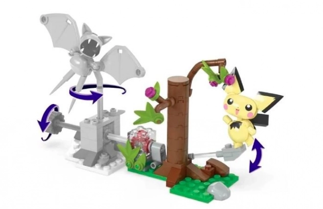 Set da costruzione Avventura nella foresta con Pikachu